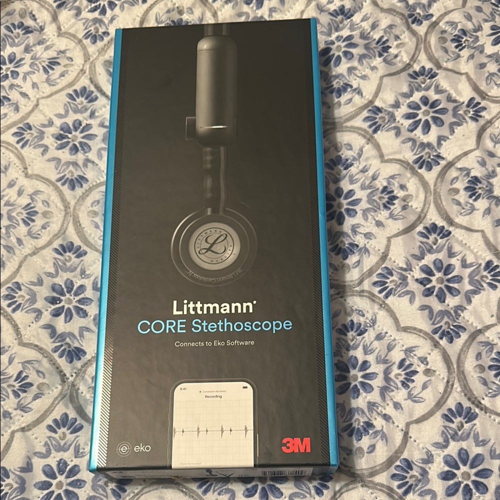 Black Stethoscope Premium Packaging